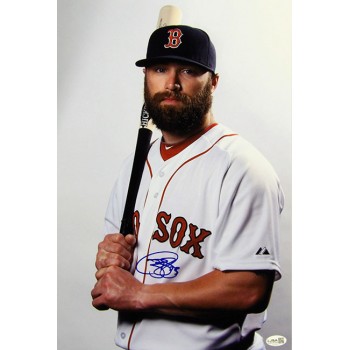 Bryce Brentz Boston Red Sox Signed 12x18 Glossy Photo JSA Authenticated