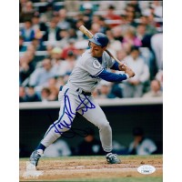 George Brett Kansas City Royals Signed 8x10 Glossy Photo JSA Authenticated