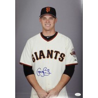 Gary Brown San Francisco Giants Signed 12x18 Matte Photo JSA Authenticated