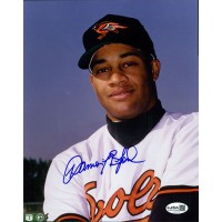 Damon Buford Baltimore Orioles Signed 8x10 Glossy Photo JSA Authenticated Damon Buford Baltimore Orioles Signed 8x10 Glossy Photo JSA Authenticated