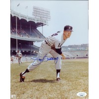 Jim Bunning Detroit Tigers Signed 8x10 Glossy Photo JSA Authenticated