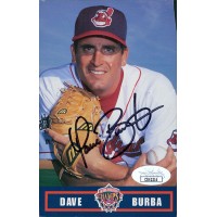 Dave Burba Cleveland Indians Signed 3.5x5.5 Cardstock Promo Photo JSA Authentic Dave Burba Cleveland Indians Signed 3.5x5.5 Cardstock Promo Photo JSA Authentic