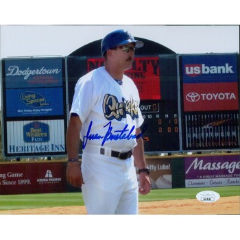 Juan Bustabad Rancho Cucamonga Quakes Signed 8x10 Glossy Photo JSA Authenticated