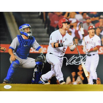 Kole Calhoun Los Angeles Angels Signed 11x14 Matte Photo JSA Authenticated