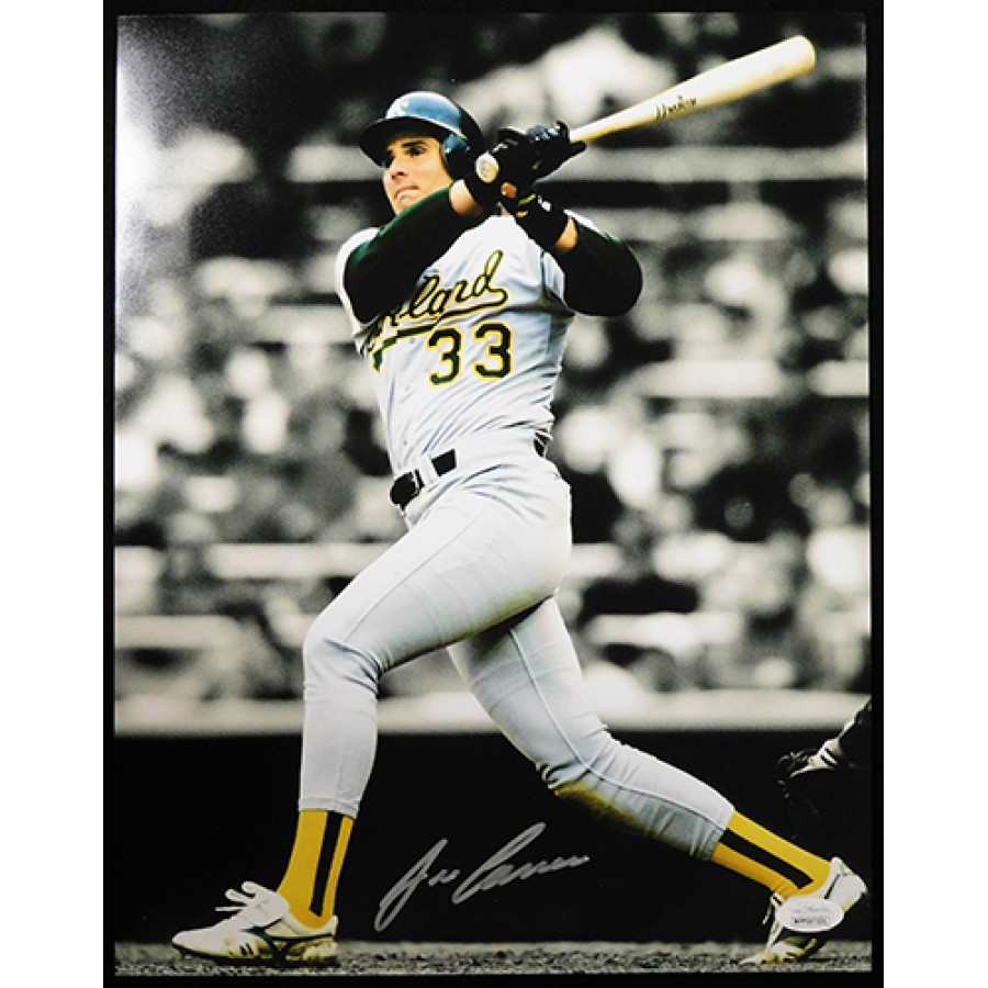 Autographed Jose Canseco Oakland A's 11X14 photo