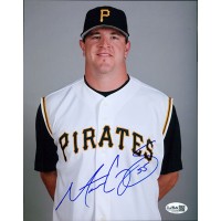 Matt Capps Pittsburgh Pirates Signed 8x10 Matte Photo JSA Authenticated