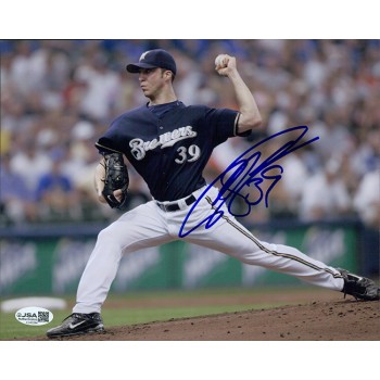 Chris Capuano Milwaukee Brewers Signed 8x10 Glossy Photo JSA Authenticated Chris Capuano Milwaukee Brewers Signed 8x10 Glossy Photo JSA Authenticated