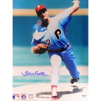 Steve Carlton Philadelphia Phillies Signed 11x14 Photo PSA/DNA Authenticated