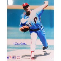Steve Carlton Philadelphia Phillies Signed 16x20 Glossy Photo JSA Authenticated