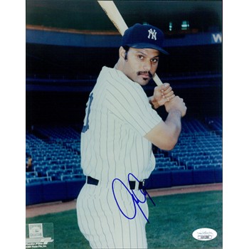 Chris Chambliss New York Yankees Signed 8x10 Glossy Photo JSA Authenticated