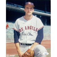 Dean Chance Los Angeles Angels Signed 8x10 Glossy Photo JSA Authenticated