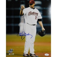 Roger Clemens Houston Astros Signed 11x14 Matte Photo JSA Authenticated