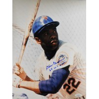 Donn Clendenon New York Mets Signed 11x14 Glossy Photo JSA Authenticated