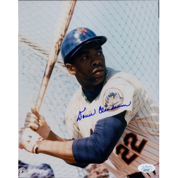Donn Clendenon New York Mets Signed 8x10 Glossy Photo JSA Authenticated