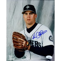 Ken Cloude Seattle Mariners Signed 8x10 Glossy Photo JSA Authenticated