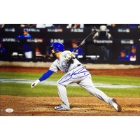 Christian Colon Kansas City Royals Signed 12x18 Glossy Photo JSA Authenticated