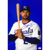 Christian Colon Kansas City Royals Signed 12x18 Glossy Photo JSA Authenticated
