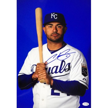 Christian Colon Kansas City Royals Signed 12x18 Glossy Photo JSA Authenticated