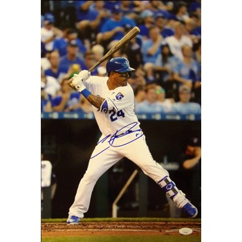 Christian Colon Kansas City Royals Signed 12x18 Glossy Photo JSA Authenticated