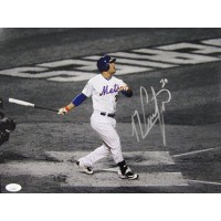 Michael Conforto New York Mets Signed 11x14 Matte Photo JSA Authenticated