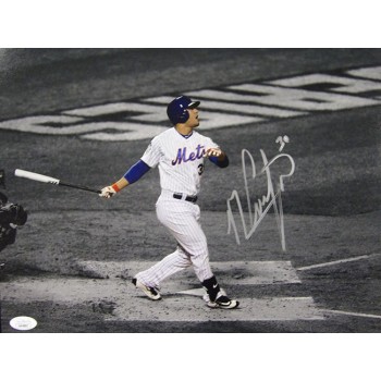 Michael Conforto New York Mets Signed 11x14 Matte Photo JSA Authenticated