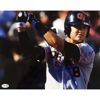 Michael Conforto OSU Beavers Signed 11x14 Glossy Photo JSA Authenticated