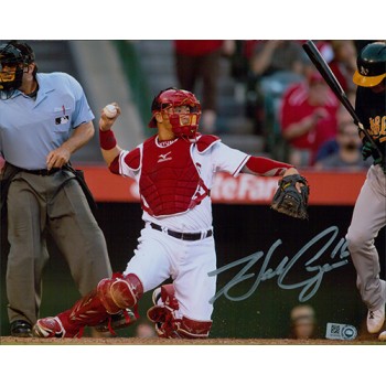 Hank Conger Anaheim Angels Signed 8x10 MLB Glossy Photo MLB Authenticated