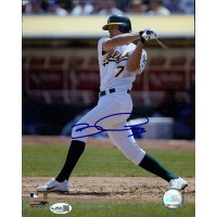 Bobby Crosby Oakland Athletics Signed 8x10 Glossy Photo JSA Authenticated