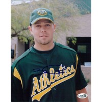 Bobby Crosby Oakland Athletics Signed 8x10 Glossy Photo JSA Authenticated
