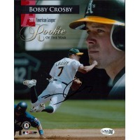 Bobby Crosby Oakland Athletics Signed 8x10 Glossy Photo JSA Authenticated