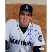 John Cummings Seattle Mariners Signed 8x10 Glossy Photo JSA Authenticated