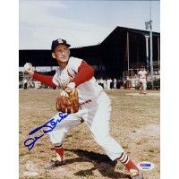 Alvin Dark St. Louis Cardinals Signed 8x10 Glossy Photo PSA Authenticated