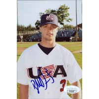 Blake Davis Team USA Signed 4x6 Glossy Photo JSA Authenticated