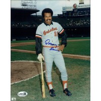 Tommy Davis Baltimore Orioles Signed 8x10 Glossy Photo JSA Authenticated