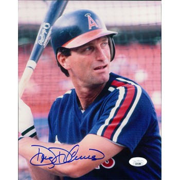 Doug DeCinces California Angels Signed 8x10 Glossy Photo JSA Authenticated