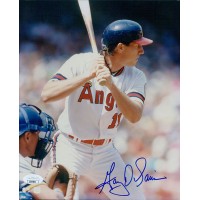 Gary DiSarcina California Angels Signed 8x10 Glossy Photo JSA Authenticated