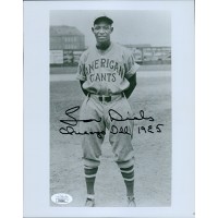 Lou Dials Chicago American Giants Signed 8x10 Glossy Photo JSA Authenticated