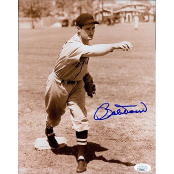 Bobby Doerr Boston Red Sox Signed 8x10 Glossy Photo JSA Authenticated