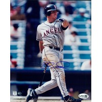 Jim Edmonds California Angels Signed 8x10 Glossy Photo JSA Authenticated Jim Edmonds California Angels Signed 8x10 Glossy Photo JSA Authenticated
