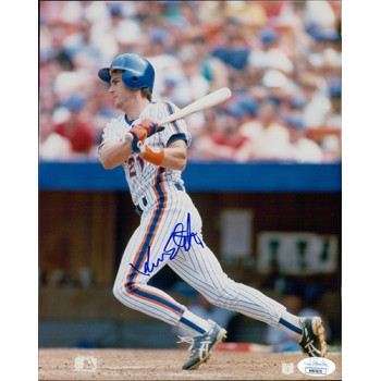 Kevin Elster New York Mets Signed 8x10 Glossy Photo JSA Authenticated