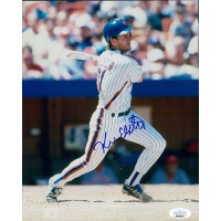 Kevin Elster New York Mets Signed 8x10 Glossy Photo JSA Authenticated