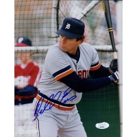 Darrell Evans Detroit Tigers Signed 8x10 Glossy Photo JSA Authenticated