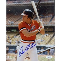 Darrell Evans San Francisco Giants Signed 8x10 Glossy Photo JSA Authenticated