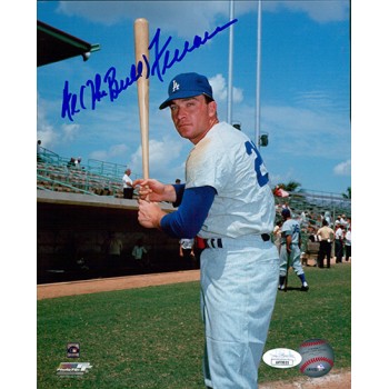 Al The Beast Ferrara Los Angeles Dodgers Signed 8x10 Glossy Photo JSA Authentic