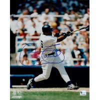 Cecil Fielder New York Yankees Signed 8x10 Glossy MLB Photo Global Authenticated