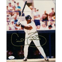 Cecil Fielder Detroit Tigers Signed 8x10 Glossy Photo JSA Authenticated