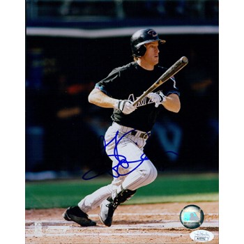 Steve Finley Arizona Diamondbacks Signed 8x10 Glossy Photo JSA Authenticated