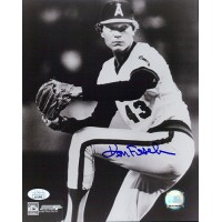 Ken Forsch California Angels Signed 8x10 Glossy Photo JSA Authenticated