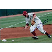 Logan Forsythe Arkansas Razorbacks Signed 8x12 Glossy Photo JSA Authenticated