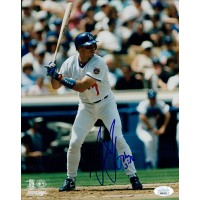Greg Gagne Los Angeles Dodgers Signed 8x10 Glossy Photo JSA Authenticated
